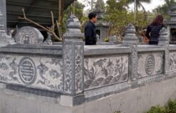 Lan can đá đơn giản HT 15