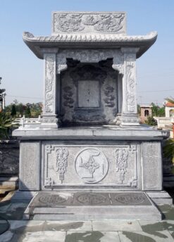 lăng mộ một mái đá đẹp
