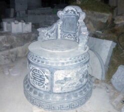 mẫu mộ tròn bằng đá