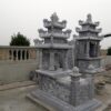 Mẫu mộ đẹp 3 mái