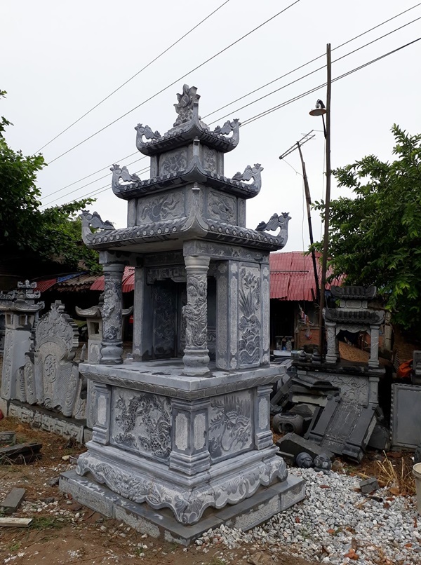 Mẫu mộ bằng đá tự nhiên