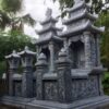 Lăng mộ đá 3 mái đẹp