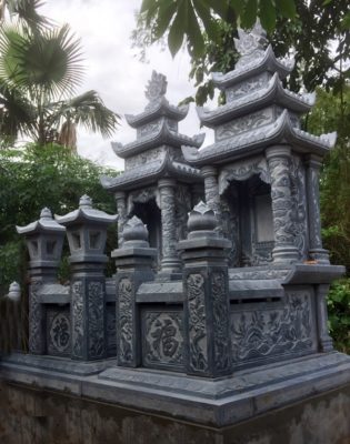Lăng mộ đá 3 mái đẹp