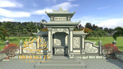 Khuôn viên lăng mộ đá HT 31