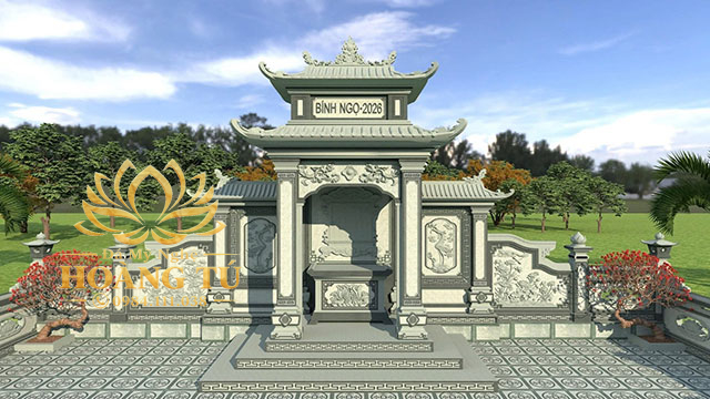 Khuôn viên lăng mộ đá HT 31