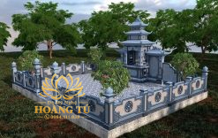 Khuôn viên lăng mộ đá HT 27