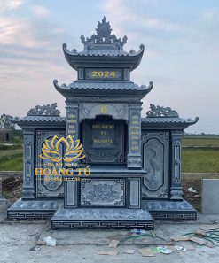 Lăng thờ cánh đá xanh đen HT 51