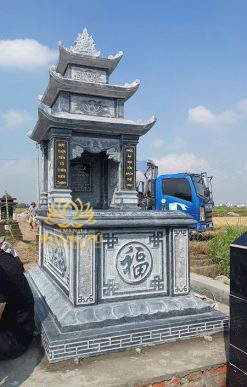 Mộ đá 3 mái HT 34